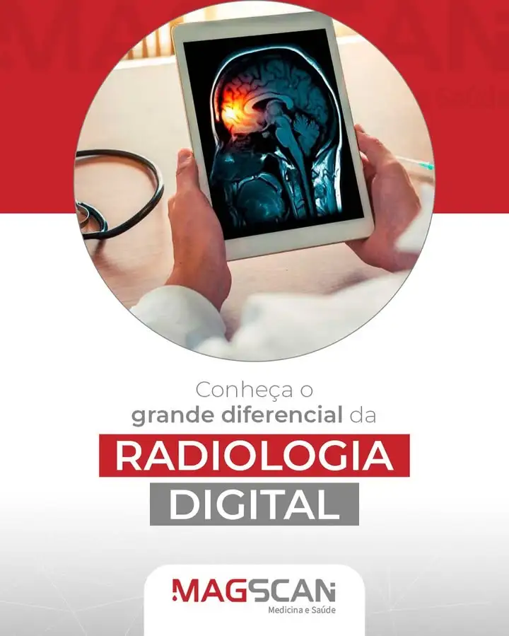 Um importante diferencial da radiologia digital é a **rapidez na liberação** da imagem. Isso é essencial em situações de emergências médicas, por exemplo.