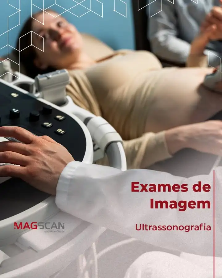 A ultrassonografia é um exame indolor e seguro, que utiliza ondas sonoras para criar imagens detalhadas em tempo real. É amplamente usada para diagnóstico e acompanhamento em diversas áreas da saúde.
